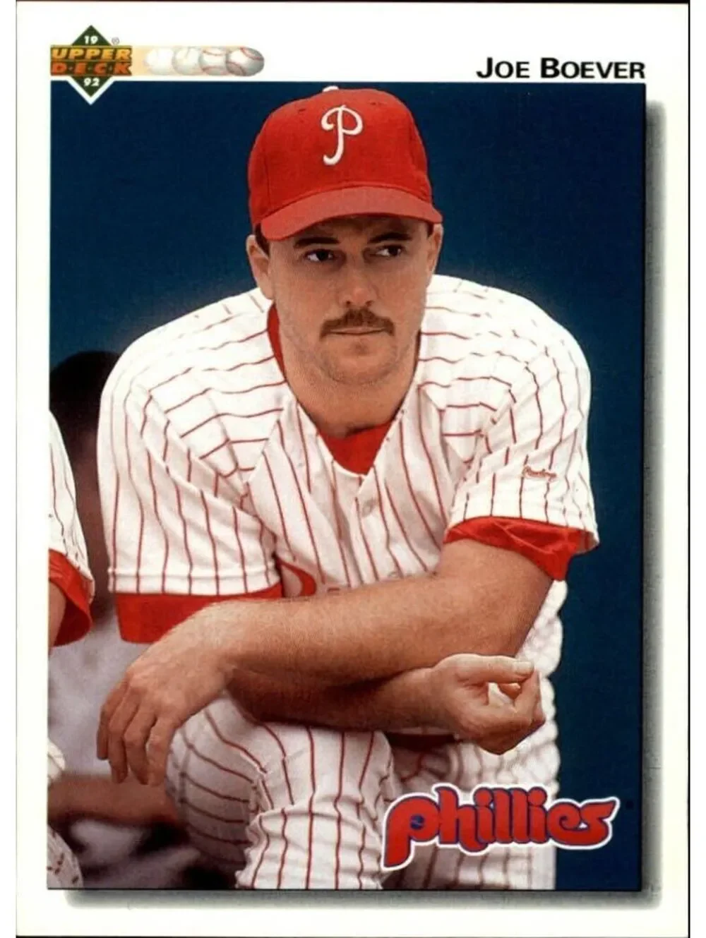 Joe Boever 1992 Upper Deck MLB #402 Baseball Card Philadelphia Phillies